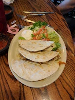 Chicken Quesadilla w Mushrooms